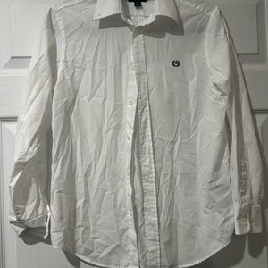 Ralph Lauren White Button Down Shirt for Kids